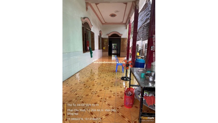 BÁN ĐẤT TẶNG NHÀ CẤP 4 TẠI ĐỒNG NAI. DT 372,1 M2. SHR. GIÁ BÁN 25XX. LH:0965156765.