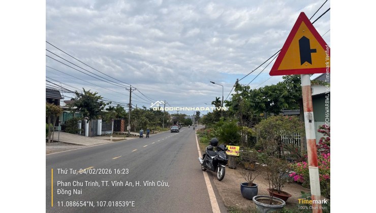 BÁN ĐẤT TẶNG NHÀ CẤP 4 TẠI ĐỒNG NAI. DT 372,1 M2. SHR. GIÁ BÁN 25XX. LH:0965156765.