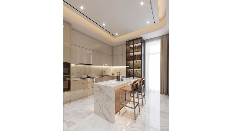 Cơ hội sở hữu nhà mới xây 2 tầng ngay trung tâm Bến Lức !