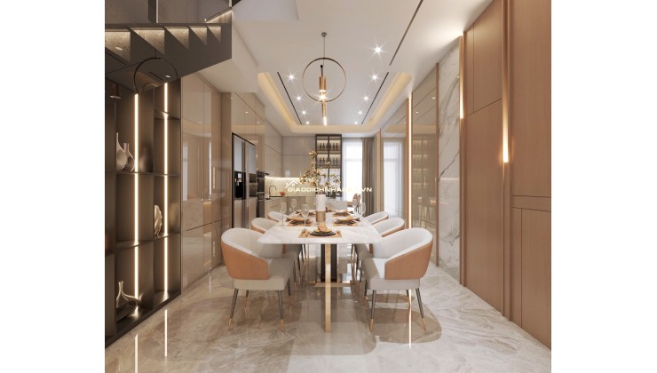 Cơ hội sở hữu nhà mới xây 2 tầng ngay trung tâm Bến Lức !