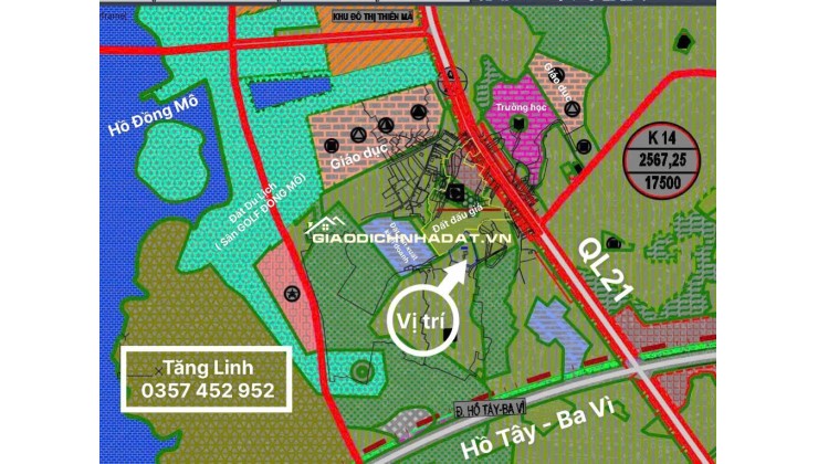 CĐT đất nền Hòa Lạc giá đầu tư F0 DT 100m2-300m2 nhiều vị trí đẹp và uy tín: Giá từ 2 tỷ-3 tỷ-4tỷ