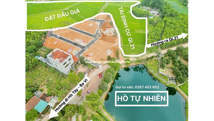 CĐT đất nền Hòa Lạc giá đầu tư F0 DT 100m2-300m2 nhiều vị trí đẹp và uy tín: Giá từ 2 tỷ-3 tỷ-4tỷ