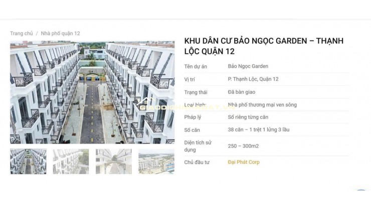 BÁN NHÀ PHỐ THƯƠNG MẠI KDC BẢO NGỌC HẺM XE TẢI, DÂN TRÍ CAO. 60M2 CHỈ 6 TỶ. LH:0842865935