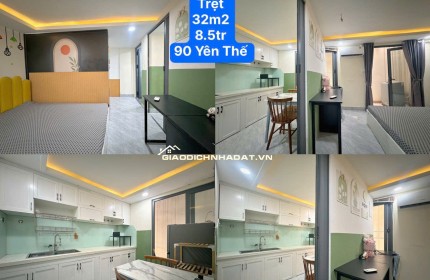 Cho thuê phòng full nội thất 32m2 TRỆT số 90 Yên Thế Tân Bình
