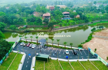  ĐẤT VIEW HỒ HÒA LẠC – 100M² FULL THỔ CƯ – SỔ ĐỎ TRAO TAY