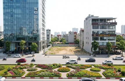 Bán đất vàng mặt đường Lê Văn Lương_Mặt tiền~20m_Quỹ đất cực hiếm 450m2