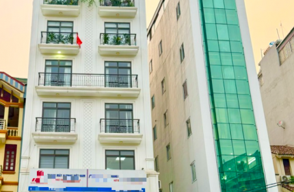 Nhà Lô góc Trần Vĩ_Ô tô vỉa hè rộng_73m2 6T Thang máy_KD Đỉnh_Ở Sướng