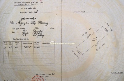 Bán đất ở thổ cư, số 3/58 Hạ Đoạn (Hạ Đoạn 2) P.Đông Hải