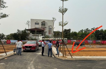 CHÍNH CHỦ CẮT LỖ BÁN NHANH LÔ ĐẤT 100M2, MT 5M, ĐẤT Ở HÒA LẠC, GIÁP MẶT ĐƯỜNG QL21A.