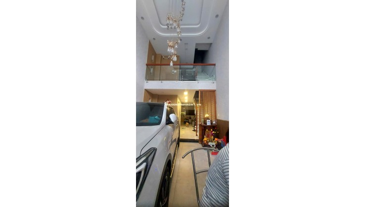 NHÀ 6 TẦNG 486M2 XE HƠI ĐỔ CỬA, THANG MÁY - Ở NGAY - GẦN CHỢ AN NHƠN- GÒ VẤP LH:0707745769.