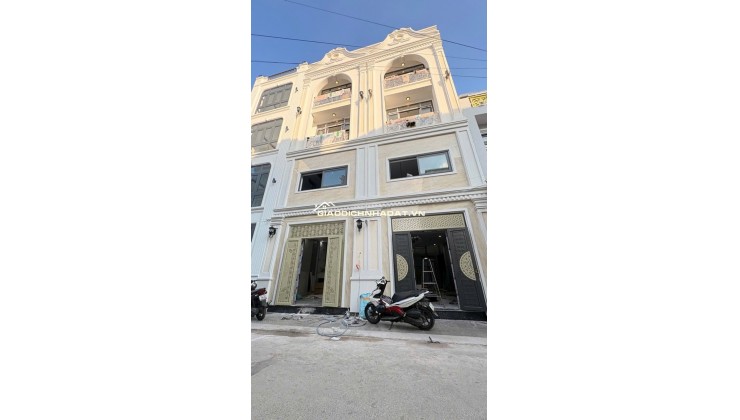 BÁN NHÀ 4 TẦNG FULL NỘI THẤT, BÌNH TÂN, HẺM 6M, GẦN TỈNH LỘ 10, 50,6 M² (4,25X12), 5.X TỶ