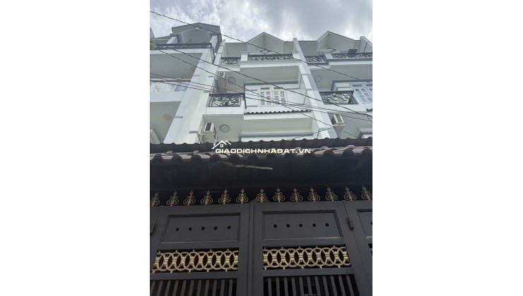 BÁN NHÀ 4 TẦNG, GẦN VÕ TRẦN CHÍ, BÌNH TÂN, HẺM 6M, 69 M² (4X17), NHỈNH 5 TỶ.