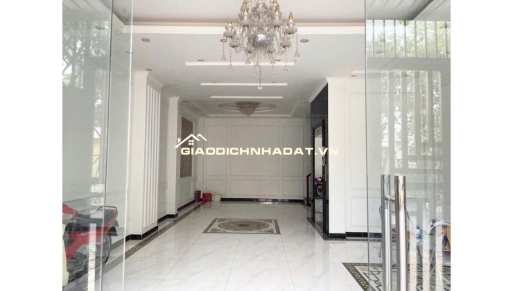 BÁN NHÀ TRUNG KÍNH_85m2_7 TẦNG THANG MÁY_KINH DOANH CÓ VỈA HÈ_GIÁ 525tr/m2
