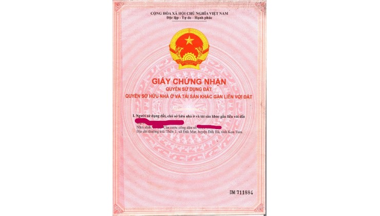 ĐẤT RỘNG THÊNH THANG - XÂY BIỆT THỰ MIỆT VƯỜN ĐĂK MAR