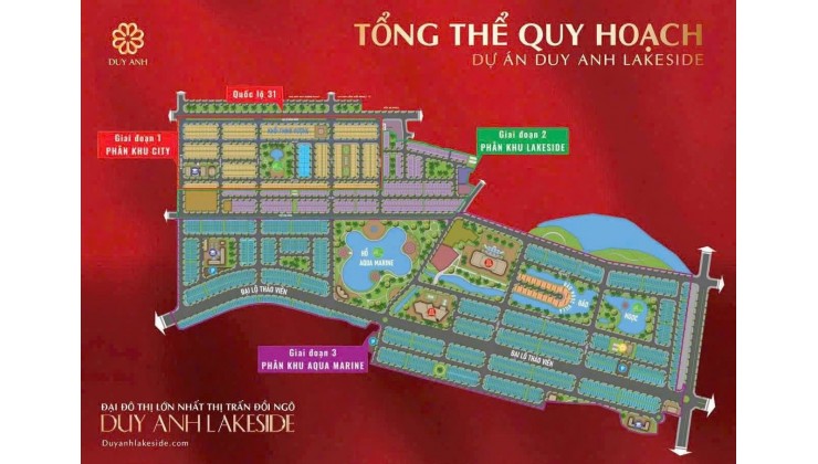 Bán đất nền dự án Kđt Đồng Cửa - Lục Nam - Bắc Giang sắn sổ hồng sang tên