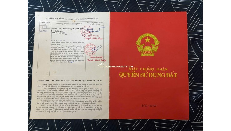 CHÍNH CHỦ CẦN BÁN NHÀ 36A CỰ LỘC – ÔTÔ VÀO NHÀ