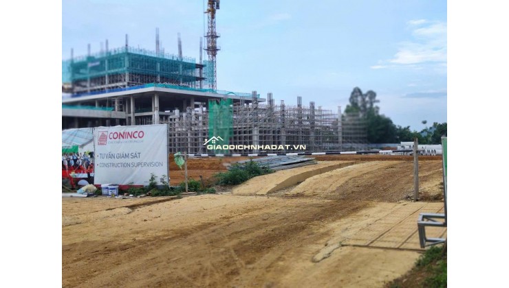 Bán đất thổ cư sổ đỏ 100m2, mặt tiền 6m, đường 21A, Phú Cát, Quốc Oai, Hà Nội. Giá 3.9 tỷ. LH: 0382394677