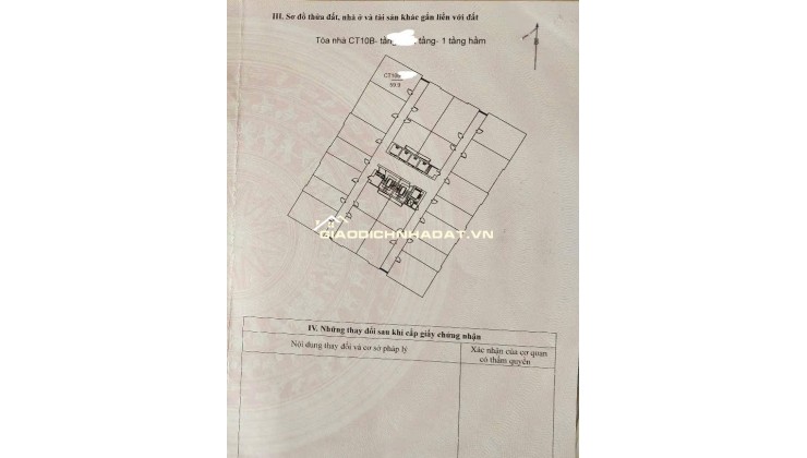 Chung cư CT10B Đại Thanh, DT00m2, 3.65 tỷ Thanh Trì