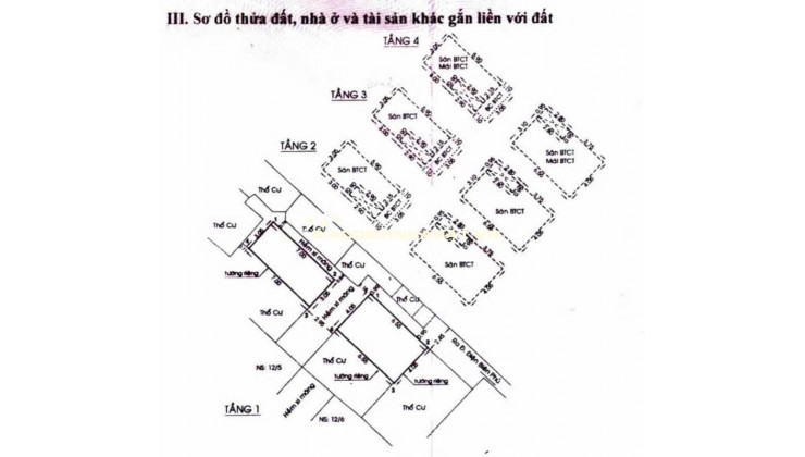 Bán 2 căn đối diện 47.9m2 SHR hẻm Điện Biên Phủ Q1 cách MT vài bước chân