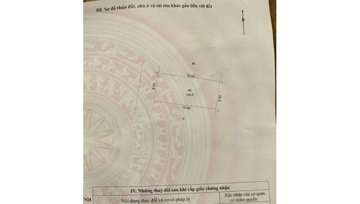 Hiện tại em còn duy nhất lô đất 100m ở Phú Cát, Hoà Lạc ( gần nút giao hoa thị)