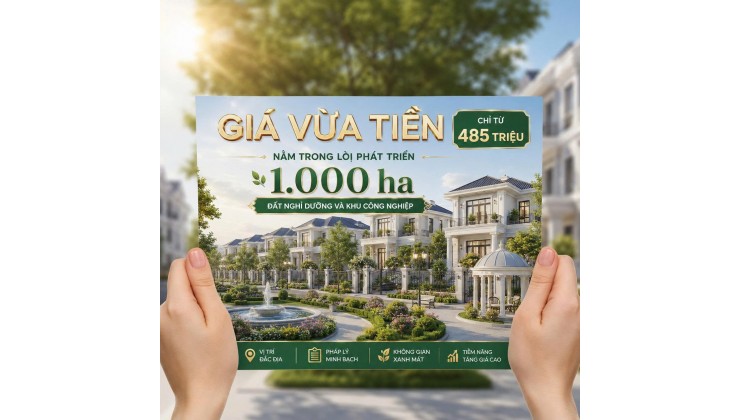 Cơ Hội Sở Hữu Đất Biệt Thự giá Tốt Ngay Trung Tâm  Thị Trấn Ba Hàng Đồi