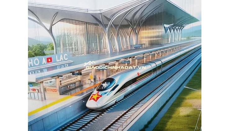 BÁN ĐẤT THẠCH HOÀ PHÚ CÁT 100M, MT 6,2M,, HOÀ LẠC - FULL THỔ CƯ -