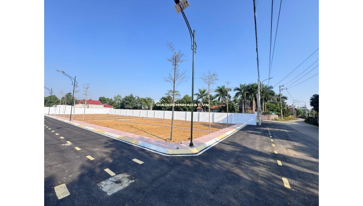 ĐẤT LÔ GÓC TÂN XÃ 100M FULL THỔ – GIÁ CHỈ  2,5 TỶ