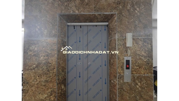 BÁN TÒA CHDV LÔ GÓC TÂN TRIỀU 75M2 8 TẦNG THANG MÁY - DÒNG TIỀN 110TR/THÁNG - GIÁ 22 TỶ