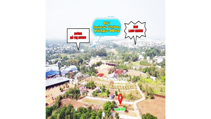 ĐẤT NỀN 85m² GIÁ RẺ, NGAY  ĐƯỜNG HỒ THỊ HƯƠNG, RẠP PHIM  LONG KHÁNH, ĐN