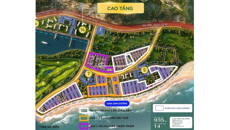 Liền kề 4 tầng - sở hữu lâu dài trong quần thể đại tiện ích Vinhomes Global Gate Hạ Long - chỉ 7x tỷ