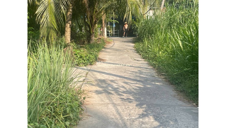 BÁN ĐẤT TP MỸ THO, DT 413.5M2 CÓ SẴN 120M2 THỔ CƯ. SHR. CHỈ 1.35 TỶ. LH:0383730186.
