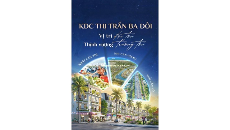 CHỈ TỪ 370TR SỞ HỮU ĐẤT FULL THỔ CƯ BA HÀNG ĐỒI – SỔ RIÊNG – GẦN KCN – DÒNG TIỀN TỐT