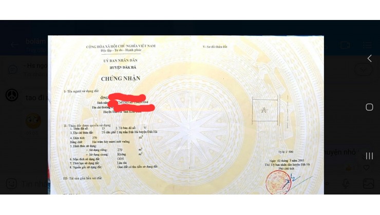 TÌM LÁNG GIỀNG CHO LÔ ĐẤT ĐẸP NHẤT ĐƯỜNG NGUYỄN BỈNH KHIÊM