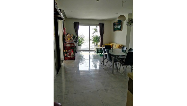 Chung cư Satra, Phan Đăng Lưu, PN: 90m2, 2p ngủ, NTCB, 15tr/tháng