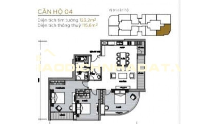 BÁN CHCC VINHOMES GOLDEN RIVER PHƯỜNG SÀI GÒN, 121M2 (3PN) CHỈ 28 TỶ. LH:0906322053 – 0907478048.