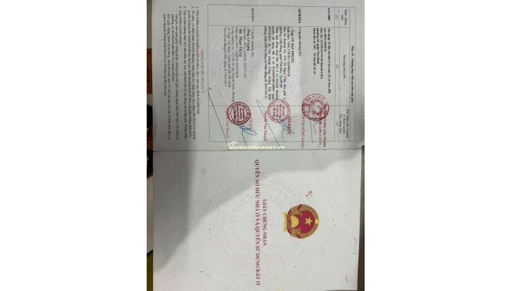 BÁN NHÀ TẠI PHƯỜNG 10, TÂN BÌNH – DT 47,6 M2 – SẴN SỔ HỒNG - CHỈ 6T450TR. LH:0793547979.