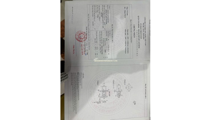 BÁN NHÀ TẠI PHƯỜNG 10, TÂN BÌNH – DT 47,6 M2 – SẴN SỔ HỒNG - CHỈ 6T450TR. LH:0793547979.