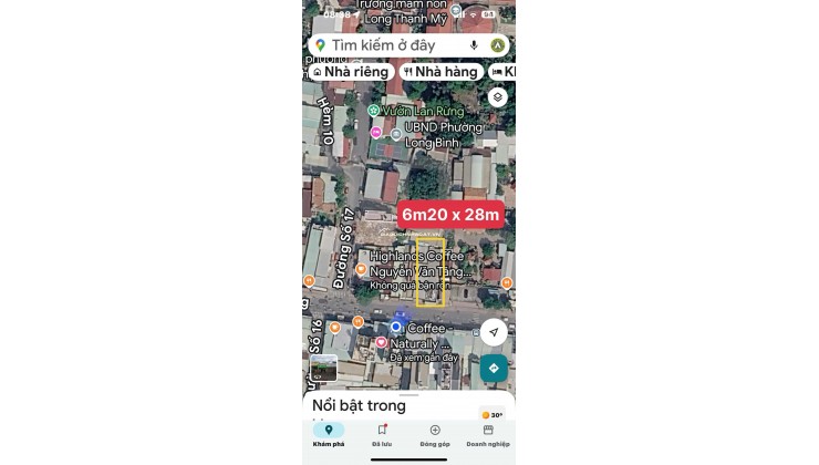 NHÀ PHỐ MTKD 335 NGUYỄN VĂN TĂNG, P.LONG BÌNH (MỚI) - DT 166,7M2_SHR_21.5 TỶ LH:0937467394