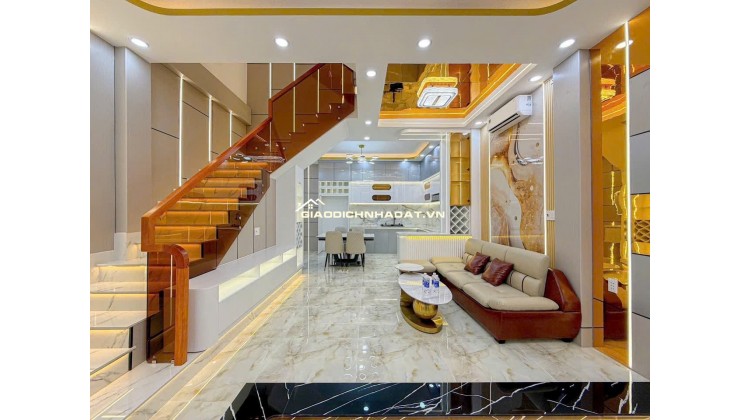 NHÀ MỜI ĐẸP HẺM XE HƠI NHÀ BÈ (5X16,5) 3 TẦNG CHỈ 7,5 TỶ - SỔ HỒNG RIÊNG HOÀN CÔNG