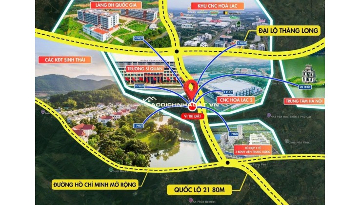 ĐẸP KHÔNG TÌ VẾT NHỈNH 20TR/M² 128.6M² VĨNH LỘC CỔ ĐÔNG CÁCH QL21, METRO 12 CHỈ 400M ĐƯỜNG Ô TÔ TRÁNH ĐẦU TƯ KD