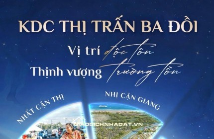 CHỈ TỪ 370TR SỞ HỮU ĐẤT FULL THỔ CƯ BA HÀNG ĐỒI – SỔ RIÊNG – GẦN KCN – DÒNG TIỀN TỐT
