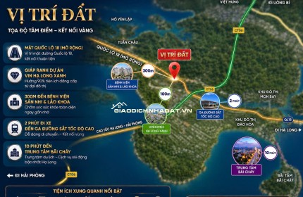 SỞ HỮU 90% TIỆN ÍCH CỦA VIN HẠ LONG XANH MÀ GIÁ CHỈ BẰNG 1/5 - ĐẠI YÊN SÁP VÀO SÓNG LỚN