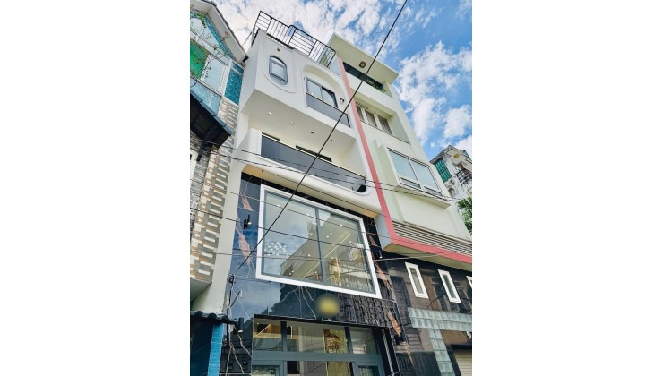 SIÊU PHẨM NGAY PHƯỜNG 10(CŨ)-10PHÚT DI CHUYỂN ĐẾN SÂN BAY -NHÀ NỞ HẬU- 5 TẦNG BTCT- TẶNG FULL NỘI THẤT