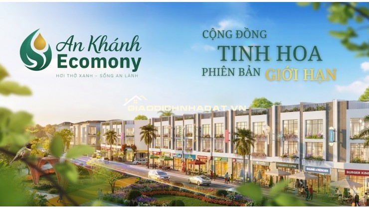 Bán liền kề dự án ecomony bắc an khánh_hoài đức siêu rẻ đường 36