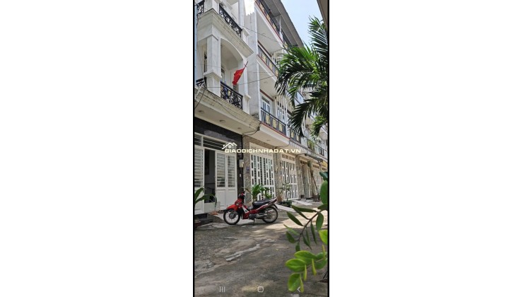 Bán nhà hẻm xe hơi 1 trệt 2 lầu 1ST tại 134/24 Thạnh Lộc 27 Q12