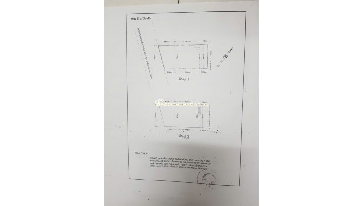 Bán nhà Mặt tiền đường Nguyễn Phúc Nguyên Q3 1 trệt 1 gác suốt