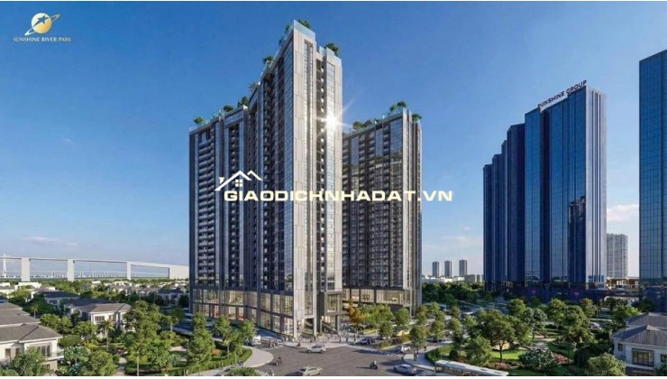 Chung cư Sunshine River Park  O93 1711 838 căn  2 ngủ view công viên 65ha Cipucha