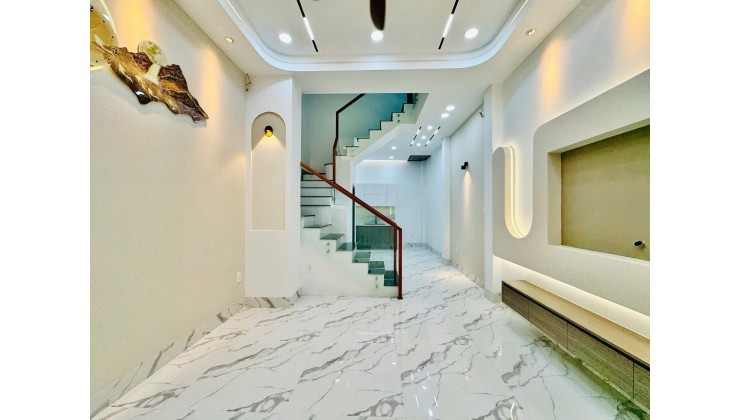 GÒ VẤP – NHÀ 4 TẦNG – HẺM XE HƠI CHỈ 7TỶ