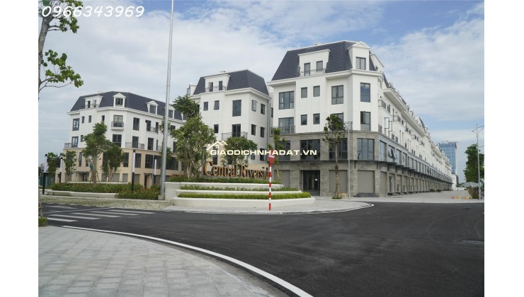 LIỀN KỀ, SHOPHOUSE CUỐI CÙNG - CENTRAL RIVERSIDE. NHÀ TRUNG TÂM, KHAI THÁC NGAY.  CĐT: 09666 343 969