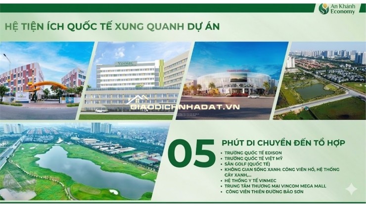 Bán liền kề dự án ecomony bắc an khánh_hoài đức siêu rẻ đường 36